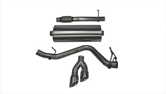 Corsa [OBSOLETE] Sport / 3.0 in Cat-Back SSE 4.0 in Twin Tips | 14-19c Silverado Sierra 5.3L 133WB (14872)