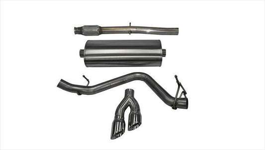 Corsa Sport / 3.0 in Cat-Back SSE 4.0 in Twin Tips | 14-19c Silverado Sierra 5.3L 153WB (14874)