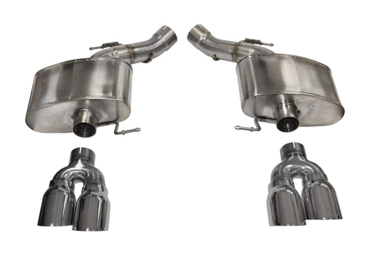 Corsa Sport / 3.0 in Axle-Back 4.0 in Twin Tips | 2012-2017 BMW M5 F10 (14934)
