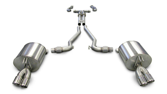 Corsa Sport / 2.5 in Cat-Back 3.0 in Twin Tips | 2008-2009 Pontiac G8 GT, GXP 6.0L, 6.2L (14950)