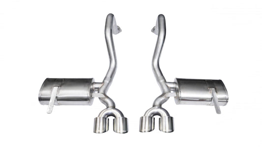 Corsa Xtreme / 2.5 in Axle-Back 4.0 in Twin Tips | 1997-2004 Corvette C5 (14961)