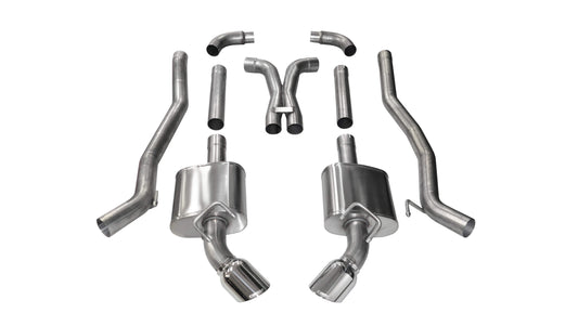 Corsa Xtreme / Cat-Back 4.5 in Single Tips | 2010-15 Camaro SS w.o GFX Coupe MT (14968)