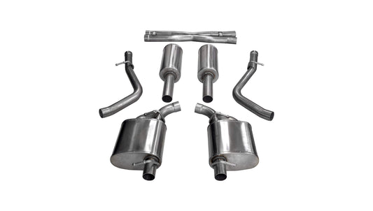 Corsa Xtreme / 2.5 in Cat-Back No Tips | 2015-2016 Charger, 300 5.7L (14973)