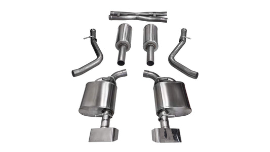 Corsa Xtreme / 2.5 in Cat-Back GTX2 Tips | 2015-2016 Challenger RT 5.7L (14975)