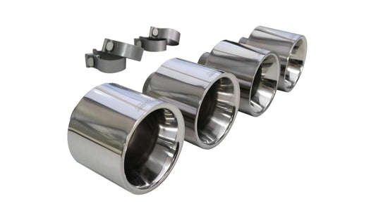 Corsa [Open Box] Twin 5.0 IN Dual Wall Titanium Tip Kit | 2009-2019 Nissan GT-R (Fits to CORSA and Stock)