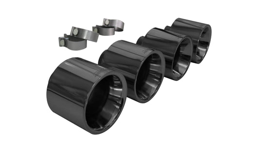 Corsa [Open Box] Twin 5.0 IN Dual Wall Titanium Tip Kit | 2009-2019 Nissan GT-R (Fits to CORSA and Stock)