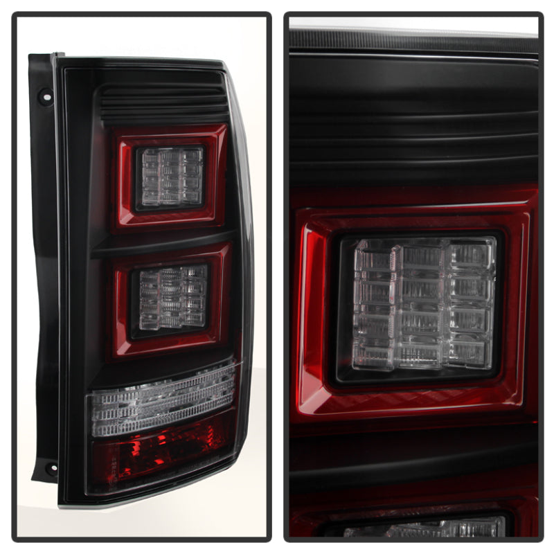 Spyder Land Rover Discovery 3 LR3 05-09 Light Bar LED Tail Lights Black ALT-YD-LRD05-LED-BK 5080813