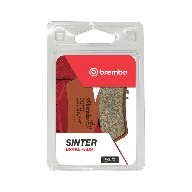 Brembo OE 15-23 Can-Am Outlander Right 450cc/14-15 Renegade Right 500cc Sinter Brake Pad - Front 07GR26SD