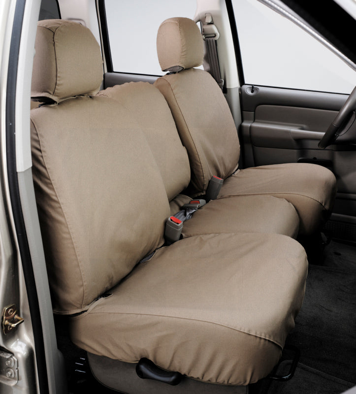 Covercraft 24-25 Jeep Gladiator Polycotton SeatSaver Custom Front Row Seat Covers SS2627PCTP