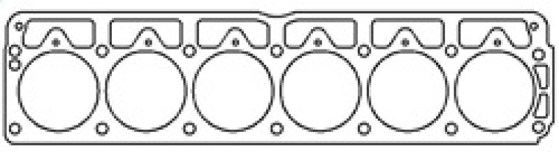 Cometic Gasket Cometic AMC 4.0L Inline 6 .050in MLS Cylinder Head Gasket - 4.000in Bore C5988-050