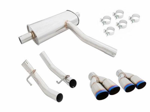 Megan Racing Axle Back Exhaust for 2014-2018 Mercedes Benz CLA250 - 2.5" Tubing, Stainless Steel