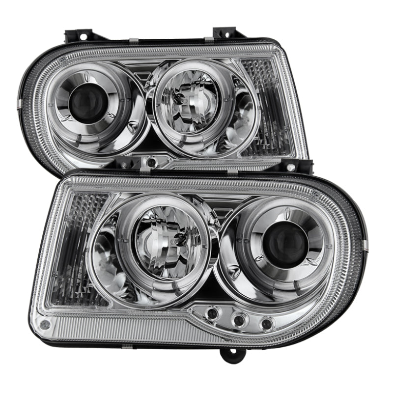 Spyder Chrysler 300C 05-10 Projector Headlights LED Halo LED Chrm (Not Included) PRO-YD-C300C-HL-C 5009142