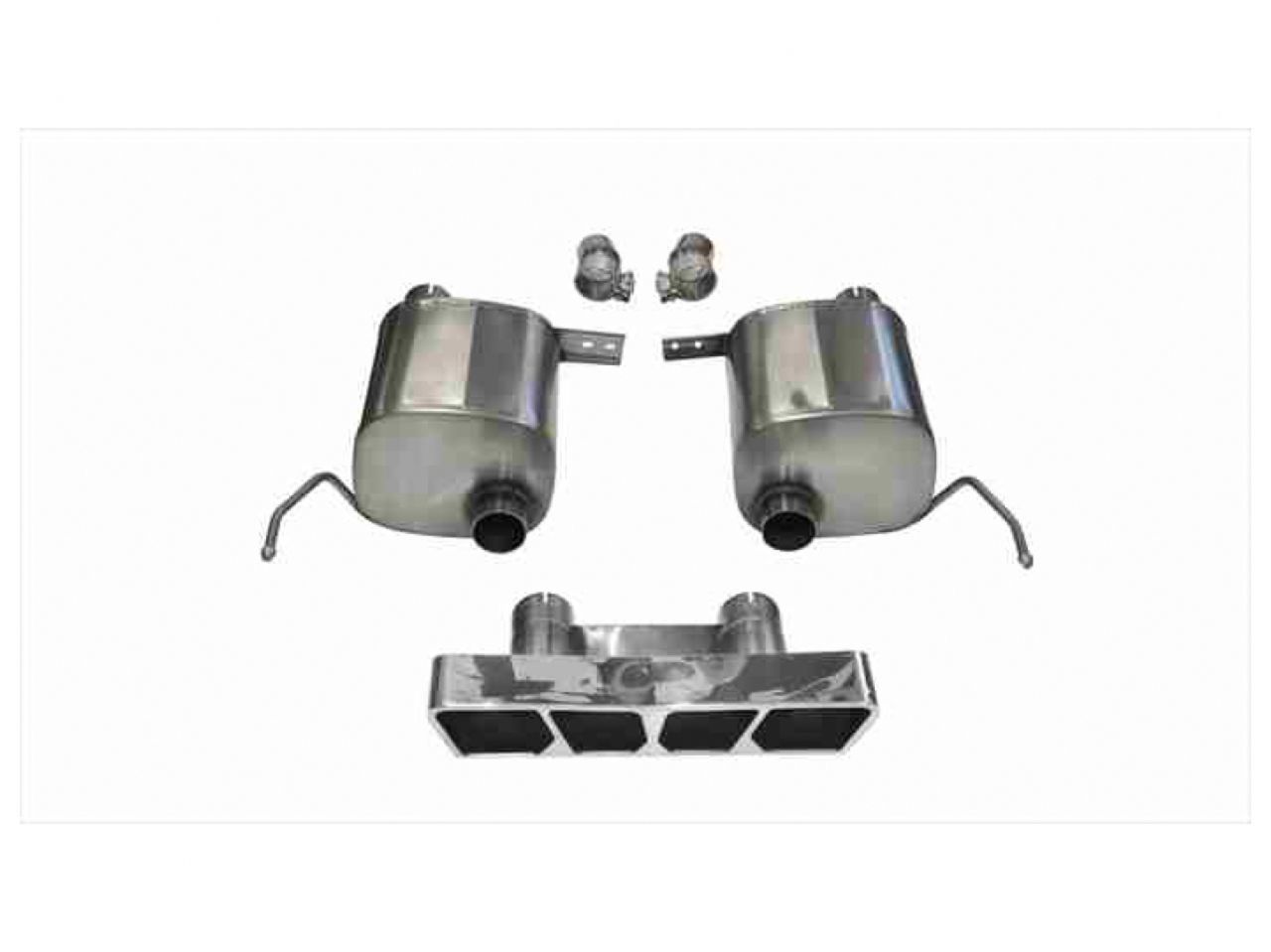 Corsa Performance 2.75" V-B Exhaust Sport Dual Rear Exit Polygon Pol. Tips 2014 Chevy