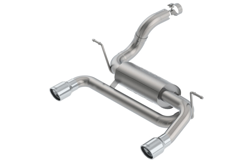 Borla 18-19 Jeep Wrangler JL/JLU 2.0L 4Cyl 2DR/4DR Axle Back Exhaust ATAK w/ 3.5in Tips 11964