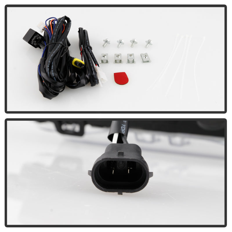 Spyder GMC Sierra 1500 Denali Only 19-20 (Not for 2500/3500) OEM Style Full LED Fog w/ Switch- Clear 5087010