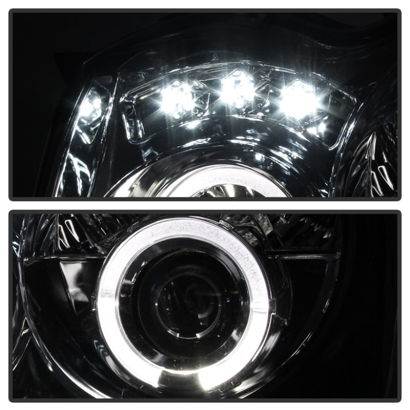 Spyder Jeep Grand Cherokee 05-07 Projector Headlights LED Halo LED Chrm Low 9006 PRO-YD-JGC05-HL-C 5011107