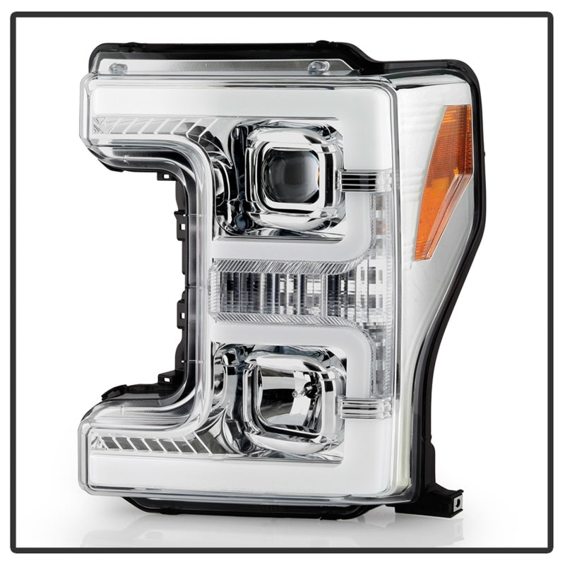 Spyder Ford F-250/F-350/F450 Super Duty 17-18 Projector Headlights Chrome PRO-YD-FS17-SBSEQ-C 5086273