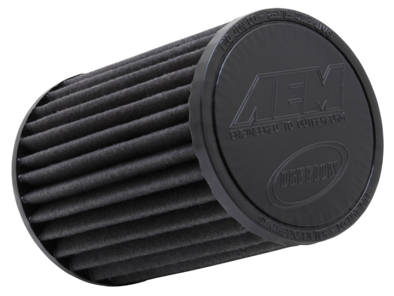 AEM Induction AEM Dryflow 3.5in. X 7in. Round Tapered Air Filter 21-2047BF
