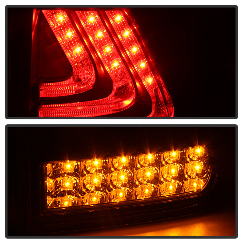 Spyder Lexus RX330/RX350 04-09 LED Tail Lights Black ALT-YD-LRX04-LED-BK 5080837