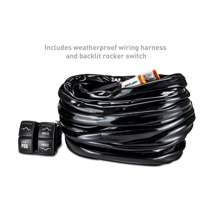 Borne Off-Road Light (Kit of 2) 7in Round BNLT-RD7-2