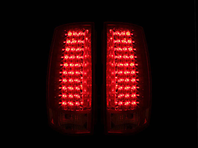 Anzo 2007-2014 Chevrolet Suburban LED Tail lights Black G4