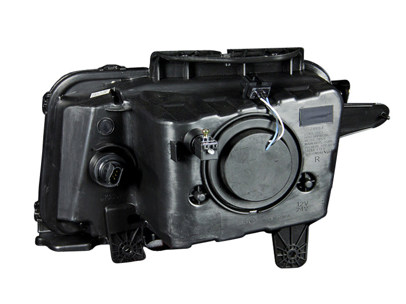 Anzo 2010-2013 Chevrolet Camaro Projector Headlights w/ Halo Chrome (CCFL)