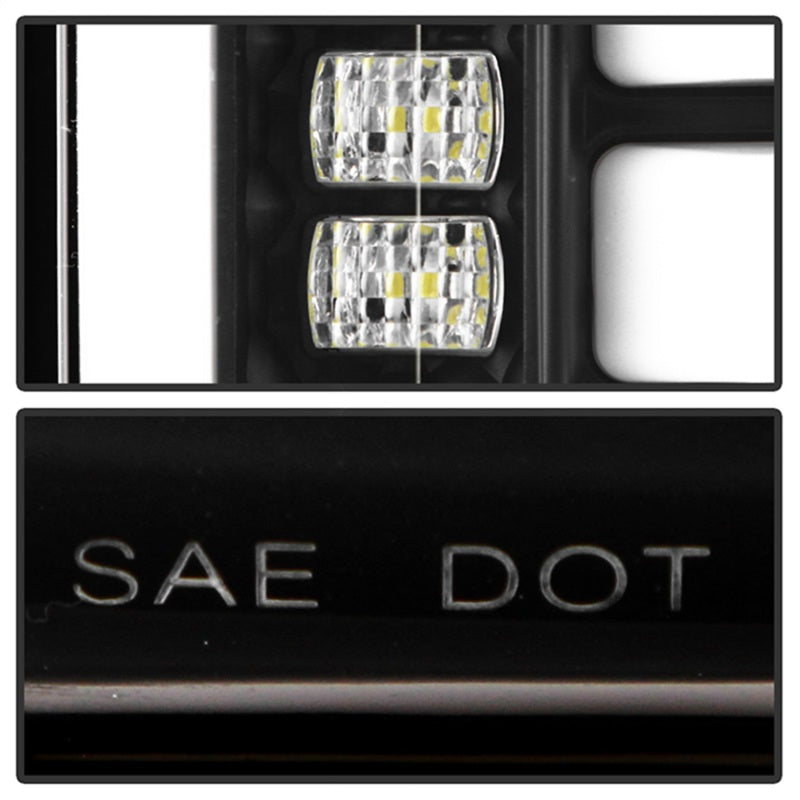 SPYDER 21-23 Ford Bronco (Factory LED Model Only) LED Tail Lights - Black (ALT-YD-FB21LED-LED-BK) 5088765