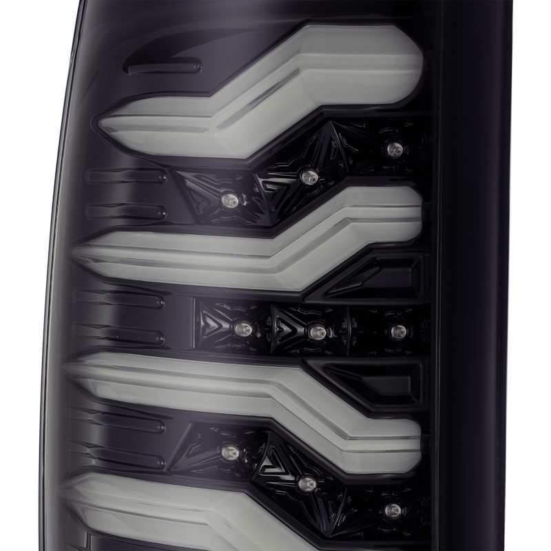AlphaRex 09-18 Dodge Ram 1500 PRO-Series LED Tail Lights Jet Black 640010 *Discontinued