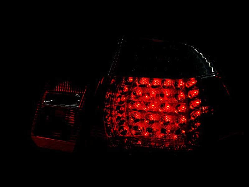 Anzo 1999-2001 BMW 3 Series E46 LED Tail lights Red/Clear 4pc