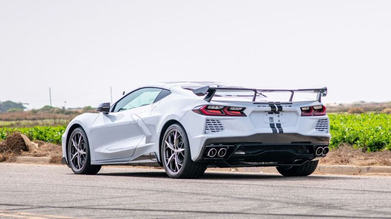 Borla 2020 Chevrolet Corvette C8 6.2L ATAK 3in Exhaust System Dual Round A/C Tips 4inx 4.75in 140839