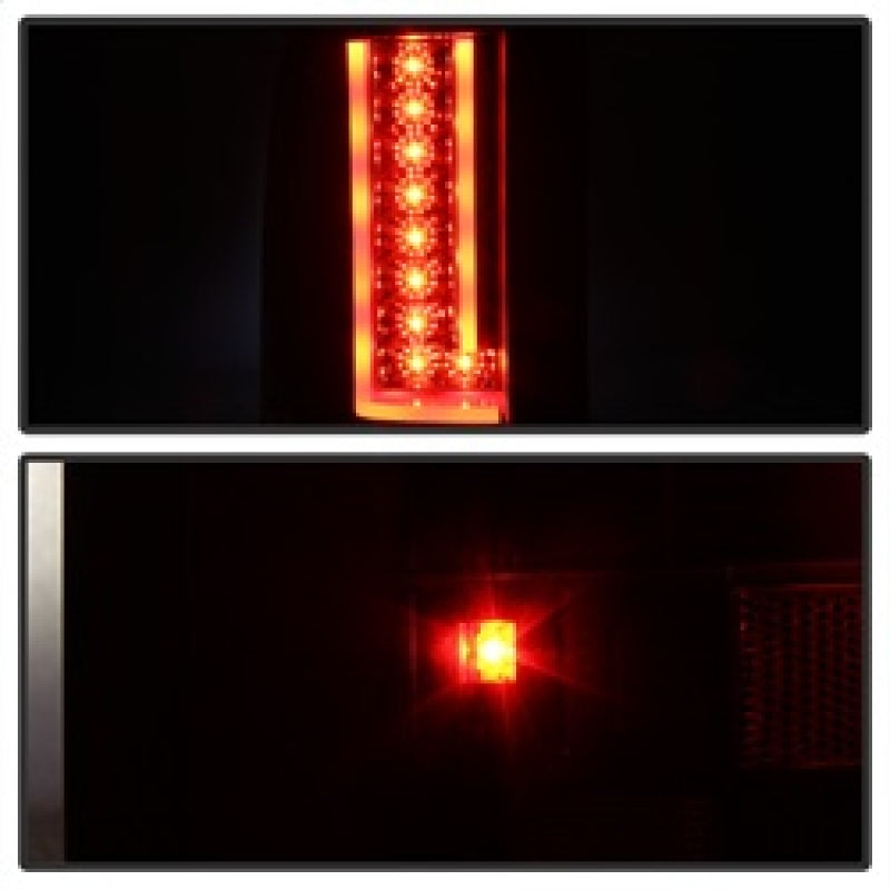 Spyder Chevy Silverado 07-13 Version 2 LED Tail Lights - Black ALT-YD-CS07V2-LED-BK 5081766