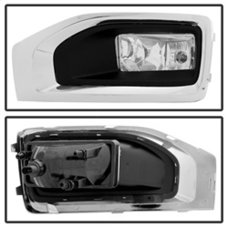 Spyder GMC Yukon/Yukon XL 2015-2017 OEM Fog Lights W/Cover and Switch Clear FL-GYD15-C 9031571