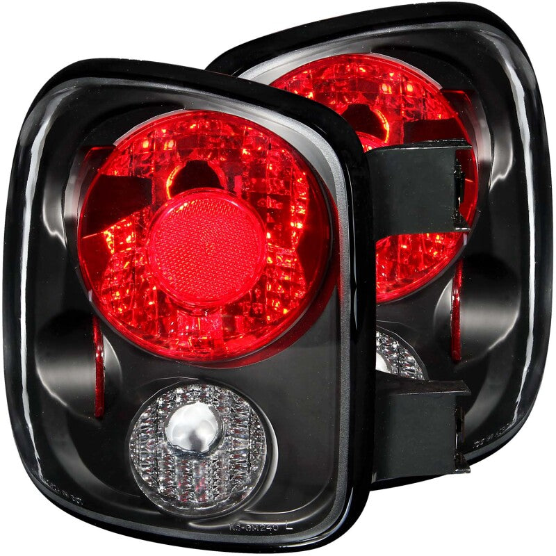 Anzo 1999-2004 Chevrolet Silverado Taillights Black