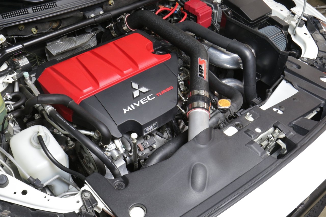 HPS Performance HPS 2.5" Upper Intercooler Pipe UICP, 08-15 Mitsubishi Lancer EVO X Turbo, Black