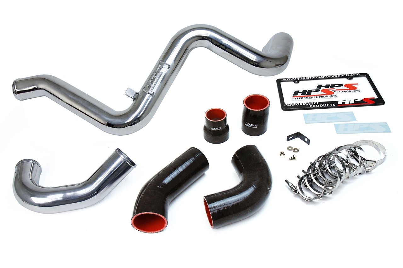 HPS Performance HPS Intercooler Hot Charge Pipe and Cold Side, 2016-2018 Ford Focus RS 2.3L Turbo