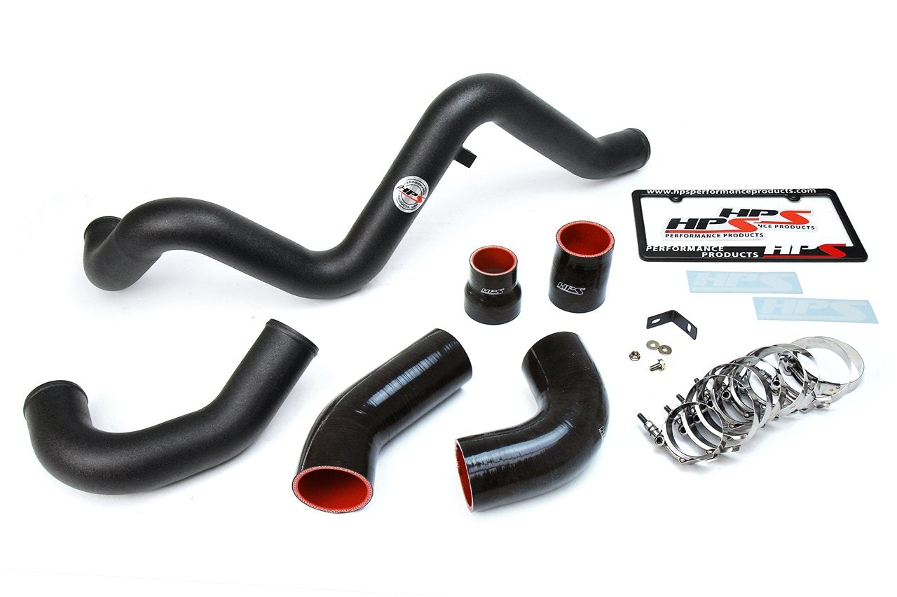 HPS Performance HPS Intercooler Hot Charge Pipe and Cold Side, 2016-2018 Ford Focus RS 2.3L Turbo