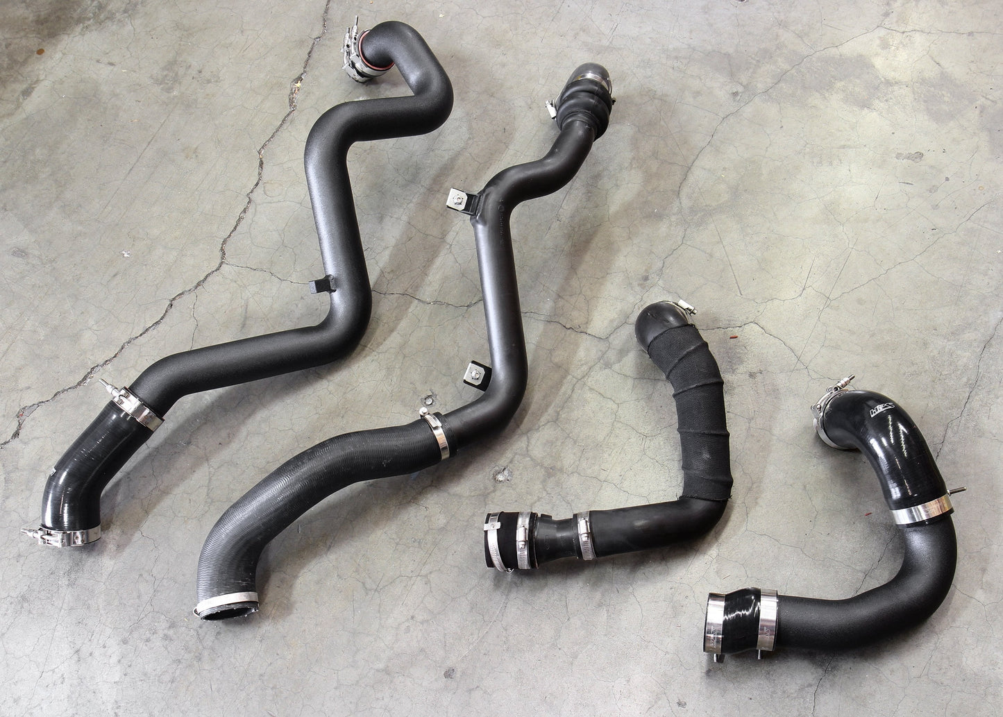 HPS Performance HPS Intercooler Hot Charge Pipe and Cold Side, 2016-2018 Ford Focus RS 2.3L Turbo