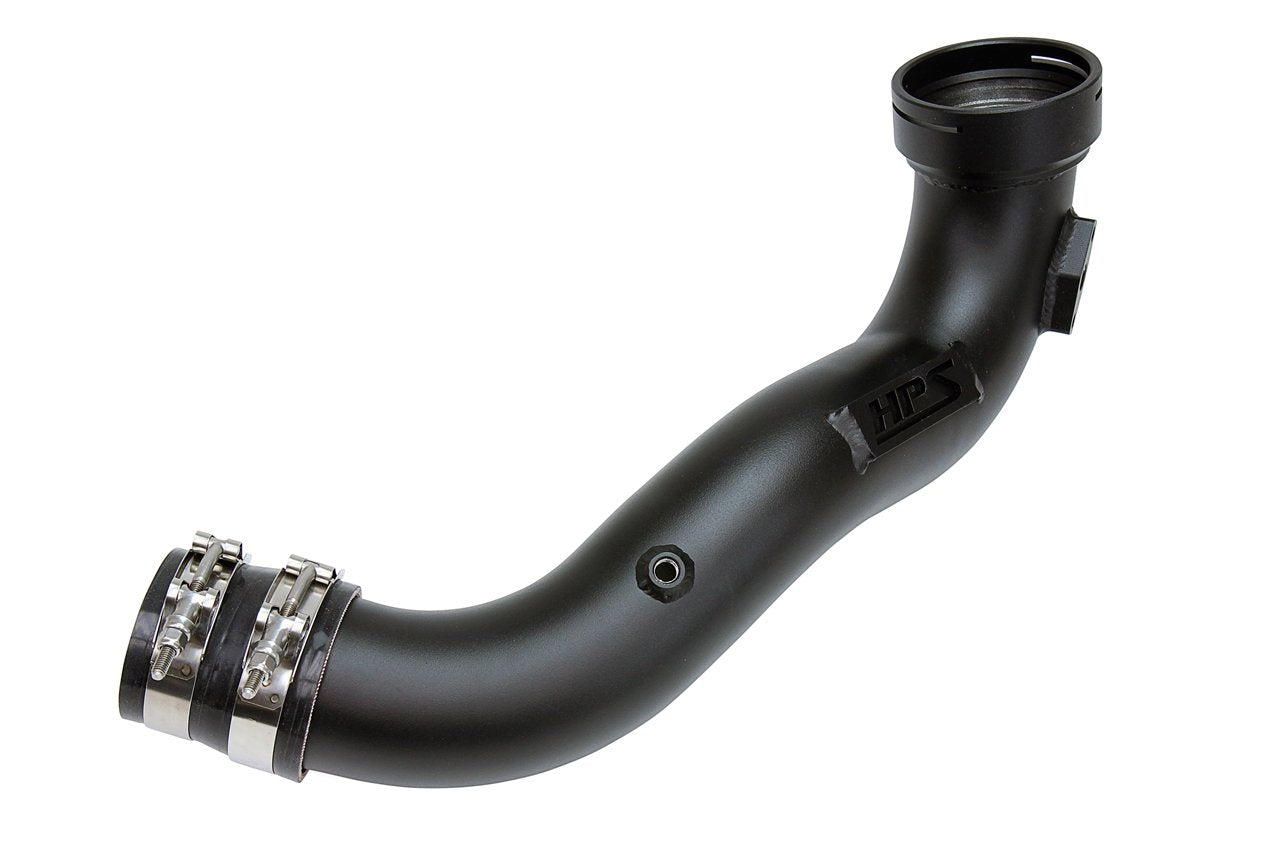 HPS Performance HPS Intercooler Intake Charge Pipe Turbo Boost 13-15 BMW X1 xDrive35i N55 3.0L Turbo, Black