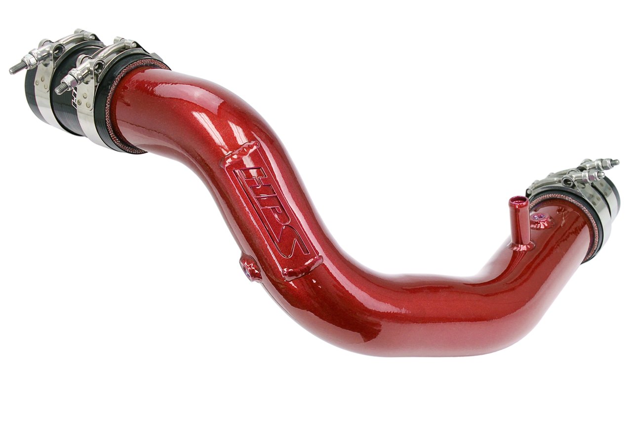 HPS Intercooler Hot Charge Pipe with Silicone Boots 16-17 Lexus IS200t 2.0L Turbo , 17-122