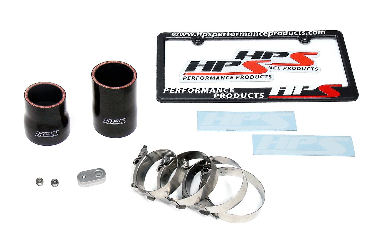 HPS Performance Products HPS Intercooler Hot Charge Pipe with Silicone Boots 16-17 Lexus GS200t 2.0L Turbo , 17-122