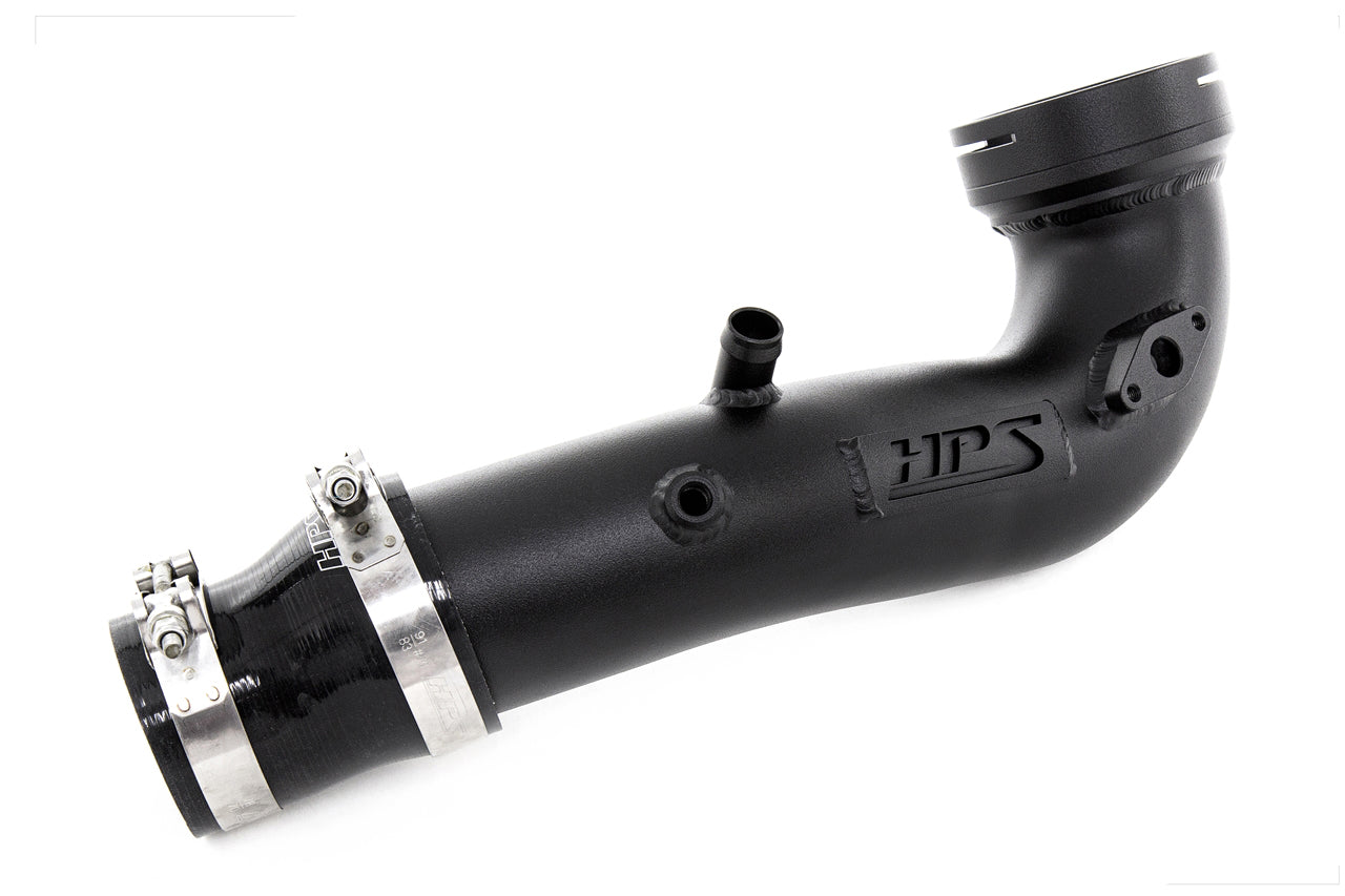 HPS Performance HPS Intercooler Cold Side Charge Pipe, BMW 2013-2015 ActiveHybrid 7 3.0L Turbo N55, 17-127