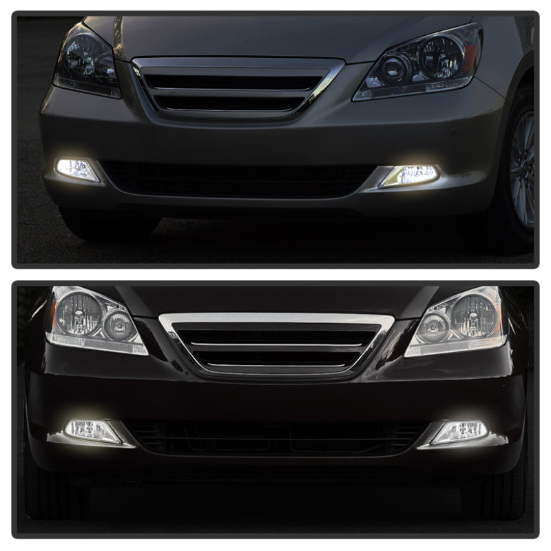 Spyder Honda Odyssey 05-07 OEM Fog Lights W/Switch Smoked FL-CL-HODY05-SM 5077431