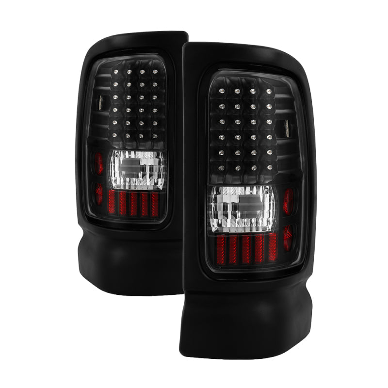 SPYDER Xtune Dodge Ram 1500 94-01 / Ram 2500/3500 94-02 LED Tail Lights Black ALT-ON-DRAM94-LED-BK 5012777