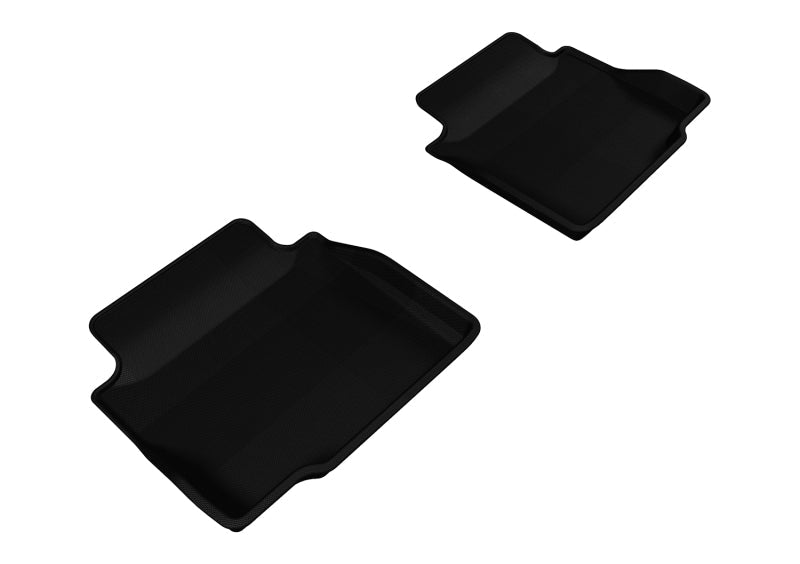 3D MAXpider 2006-2013 Chevrolet Impala/Impala Limited Kagu 2nd Row Floormats - Black L1CH04321509
