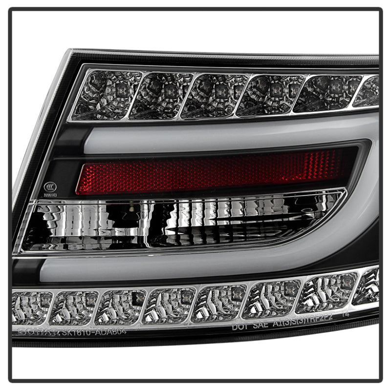 Spyder Audi A6 05-08 4Dr Sedan Only Version 2 Light Bar LED Tail Lights Blk ALT-YD-AA605V2-LBLED-BK 5080769
