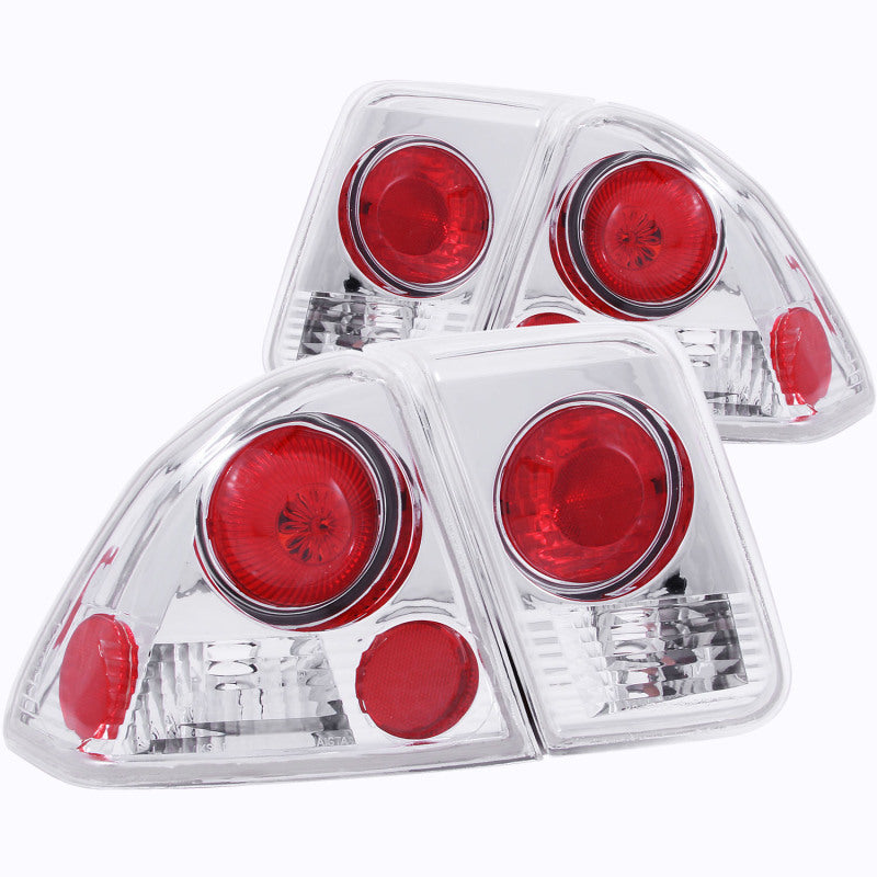 Anzo 2001-2004 Honda Civic Tail lights Chrome