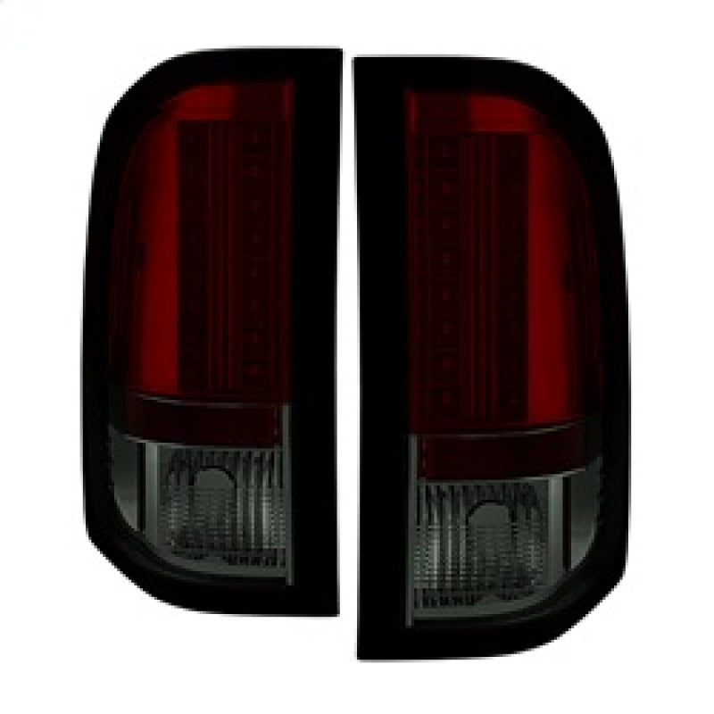 Spyder Chevy Silverado 07-13 LED Tail Lights Red Smoke ALT-YD-CS07-LED-RS 5001801