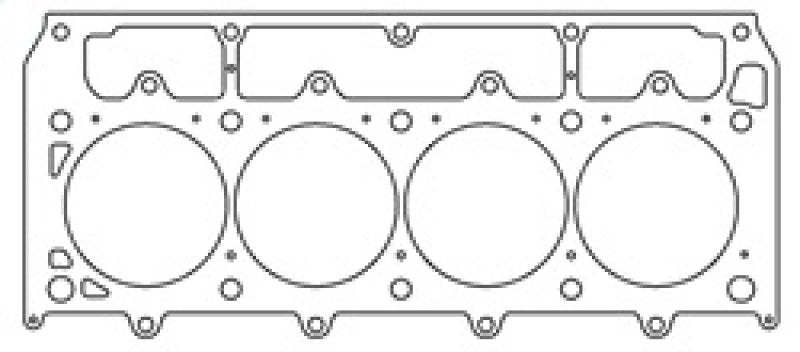 Cometic Gasket Cometic GM LSX Gen-4 Small Block V8 .062in MLS Cylinder Head Gasket - 4.185in Bore - RHS C5935-062