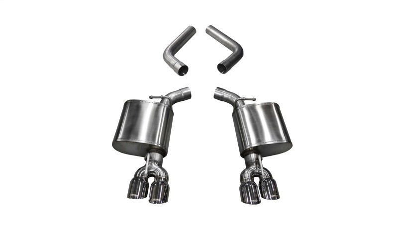 Corsa 15-19 Dodge Challenger 6.4L/17-19 Challenger 5.7 Polished Sport Axle-Back Exhaust w/3.5in Tips 21020