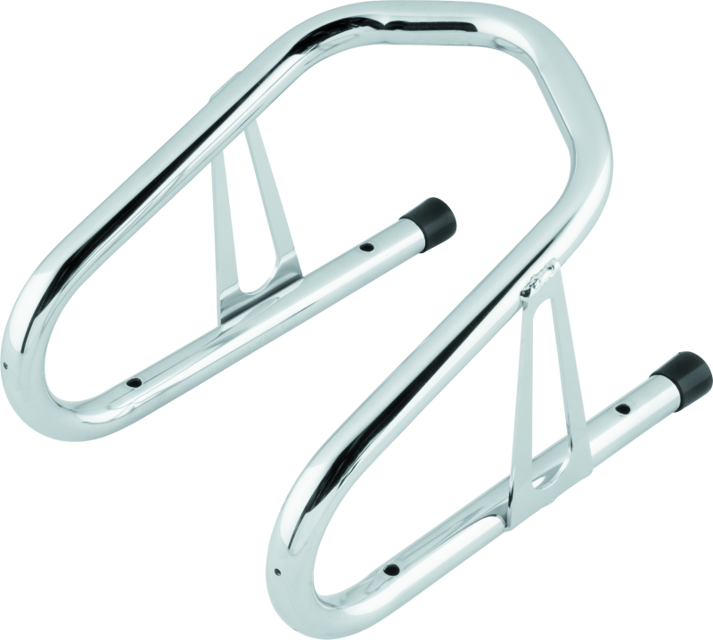 BikeMaster 6-1/2in Wheel Chock Chrome 152275